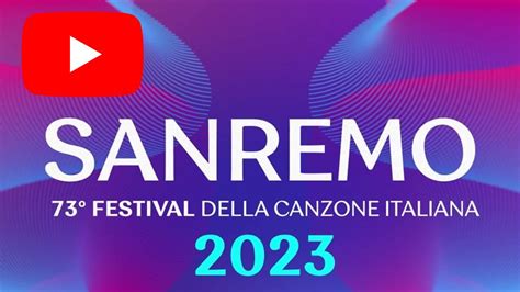 youtube sanremo 2023|san remo 2023 youtube.